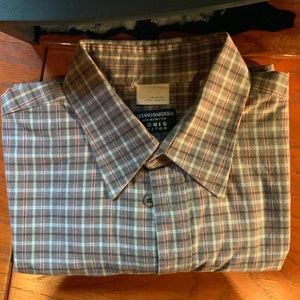 Luciano Barbera Louis Boston Flannel Plaid